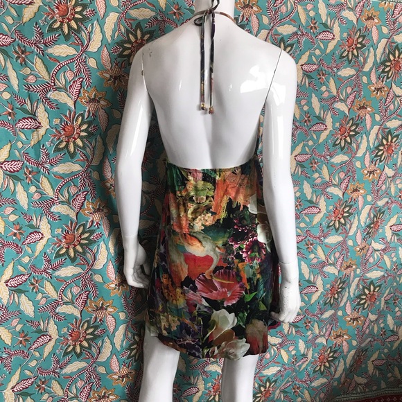 NWOT Colcci Brazilian Designer Tropical Floral Sundress Size Small - Picture 6 of 17